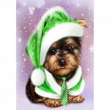 Dog - Full Round Diamond Painting