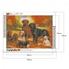 Dog- Full Round Diamond Painting