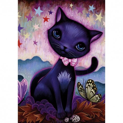 Kitten - Full Round Diamond Painting