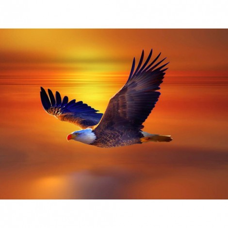 Eagle - Full Round Diamond Painting