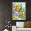 Spring Rabbit - Full Round Diamond Painting