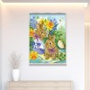 Spring Rabbit - Full Round Diamond Painting