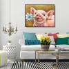 Cute Pig - Full Round Diamond Painting