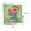 Cup and Animal - Full Round Diamond Painting