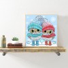 Cartoon Owl- Full Round Diamond Painting