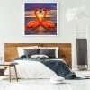 Love Flamingos - Full Round Diamond Painting(30*30cm)