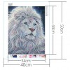 Lion - Crystal Rhinestone Diamond Painting(40*50cm)