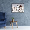 Cute Dogs - Full Round Diamond Painting