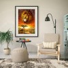 Lion - Full Round Diamond Painting