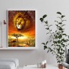 Lion - Full Round Diamond Painting