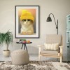 Cartoon Cat- Full Round Diamond Painting