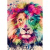 Lion  - Full Round Diamond Painting