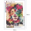 Lion  - Full Round Diamond Painting