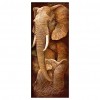 Elephant - Full Round Diamond Painting(55*25cm)
