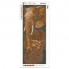 Elephant - Full Round Diamond Painting(55*25cm)