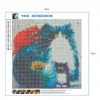 Cartoon Cat Family - Full Round Diamond Painting