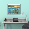 Sea Turtle Animal - Full Round Diamond Painting