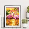 Flamingo - Full Round Diamond Painting