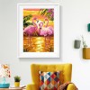 Flamingo - Full Round Diamond Painting