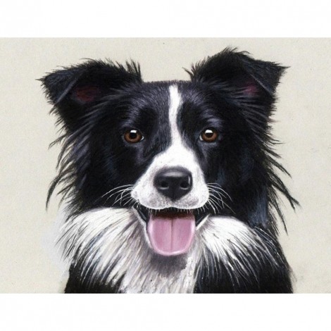Dog - Full Round Diamond Painting