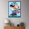Happy Cartoon Mouse- Full Round Diamond Painting