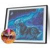 Wolf - Full Square Diamond Painting(40x50cm)