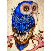Owl -  Partial Crystal Rhinestone Diamond Painting