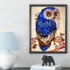 Owl -  Partial Crystal Rhinestone Diamond Painting