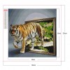 Tiger -Full Round Diamond Painting