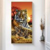 Tiger  - Full Round Diamond Painting