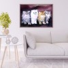 Cat Family- Full Round Diamond Painting