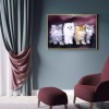 Cat Family- Full Round Diamond Painting