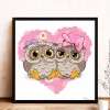 Cartoon Owl- Full Round Diamond Painting