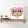 Cartoon Owl- Full Round Diamond Painting