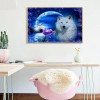 Wolf - Full Square Diamond Painting(40x50cm)