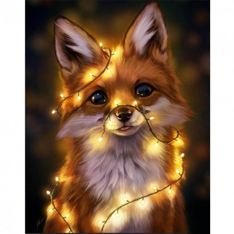 Fox - Full Round Diamond Painting