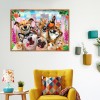 Dogs - Full Round Diamond Painting