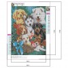 Dogs - Full Round Diamond Painting