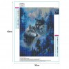 Wolf - Full Round Diamond Painting
