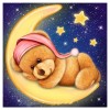 Moon Bear - Full Round Diamond Painting