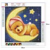Moon Bear - Full Round Diamond Painting