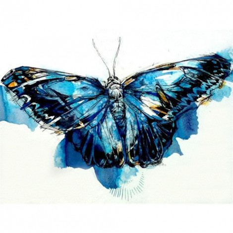 Butterfly - Full Round Diamond Painting