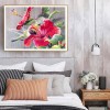 Bird Flower - Full Round Diamond Painting
