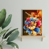 Pink Flowers Car - Full Round Diamond Painting