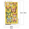 Butterfly - Full Round Diamond Painting(30*48cm)