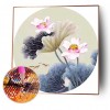 Lotus Flower - Full Round Diamond Painting(40x40cm)