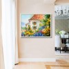 Home In The Flowers - Full Round Diamond Painting