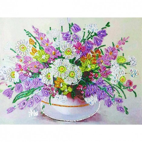 Vase - Crystal Rhinestone Diamond Painting