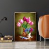 Flowers - Full Round Diamond Painting
