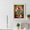 Flowers - Full Round Diamond Painting
